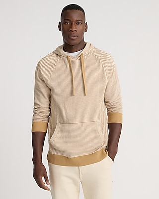 Striped Cotton Hoodie Sweater