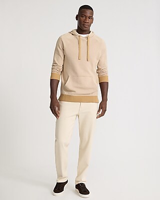 Striped Cotton Hoodie Sweater