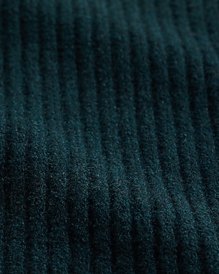 Textured Snap Mock Neck Sweater