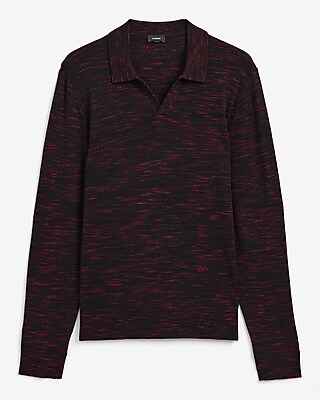 Marled Johnny Collar Everyday Performance Merino Wool Sweater Polo