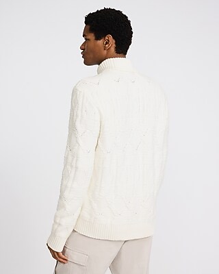 Cable Knit Turtleneck Sweater - image 3