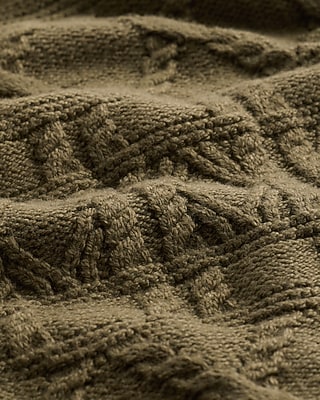 Cable Knit Turtleneck Sweater