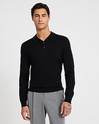 Luxtouch Long Sleeve Sweater Polo