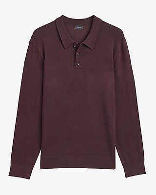 Luxtouch Long Sleeve Sweater Polo
