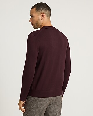 Luxtouch Long Sleeve Sweater Polo