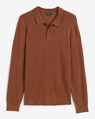 Luxtouch Long Sleeve Sweater Polo