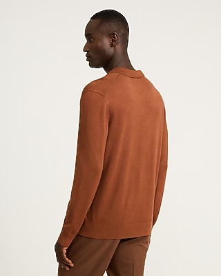 Luxtouch Long Sleeve Sweater Polo