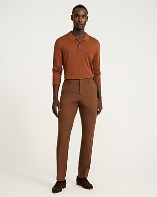 Luxtouch Long Sleeve Sweater Polo