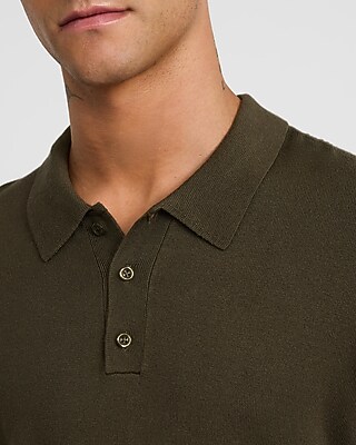 Luxtouch Long Sleeve Sweater Polo