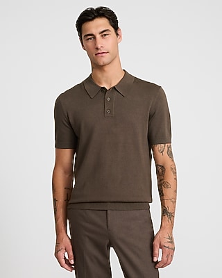 Luxtouch Short Sleeve Sweater Polo