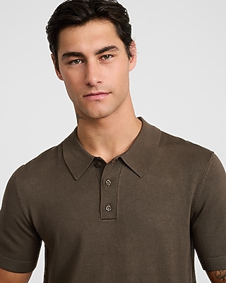Luxtouch Short Sleeve Sweater Polo