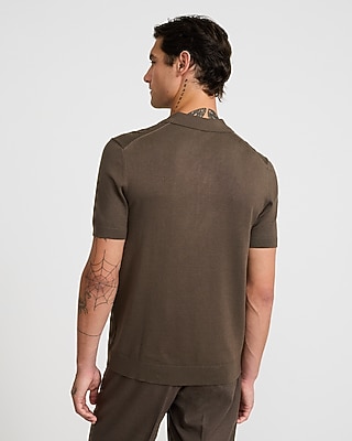 Luxtouch Short Sleeve Sweater Polo