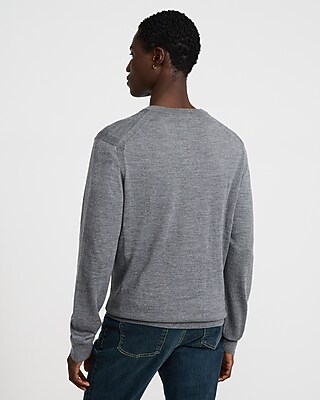Merino-Blend V-Neck Sweater