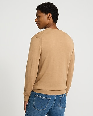 Merino-Blend V-Neck Sweater
