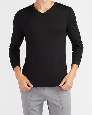 v neck sweater and t shirt