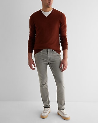 V-Neck Merino Wool Sweater