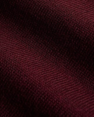V-Neck Color Block Merino Wool Sweater