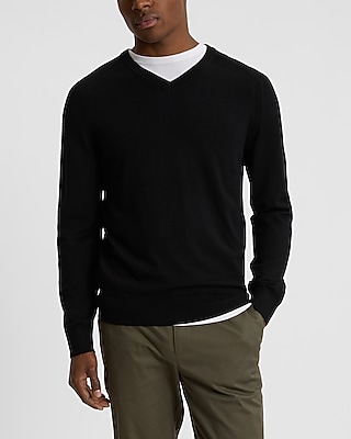 V-neck Merino Wool Sweater