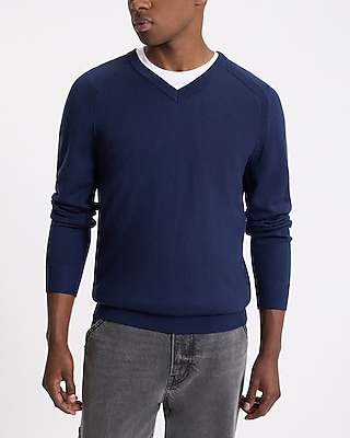 V-Neck Merino Wool Sweater