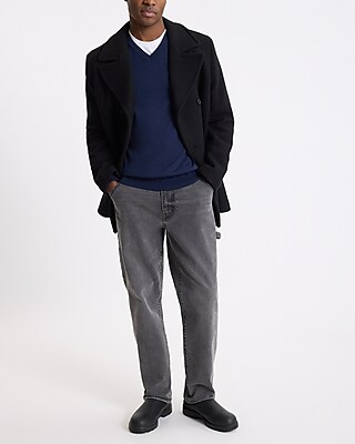 V-Neck Merino Wool Sweater