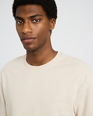 Classic Fit Textured Jacquard Camo T-Shirt - thumbnail 7