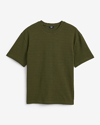 Classic Fit Textured Jacquard Camo T-Shirt