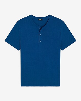 Linen-Blend Henley