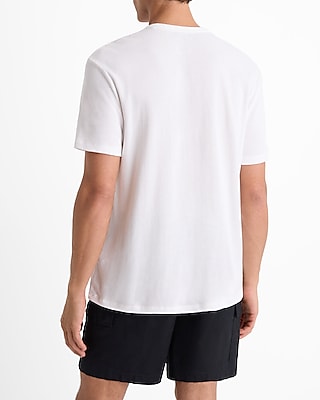 Pointelle Cotton Pocket T-Shirt