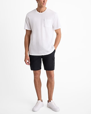 Pointelle Cotton Pocket T-Shirt