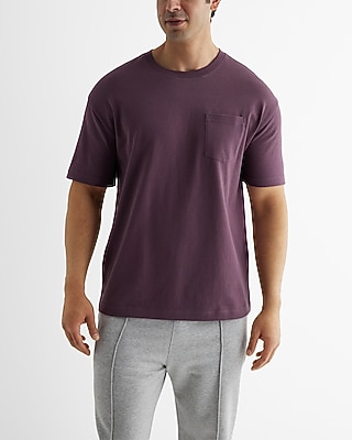 EX - ADDS HEAVY WT SS CREW 10338:PRUNE:XL TALL