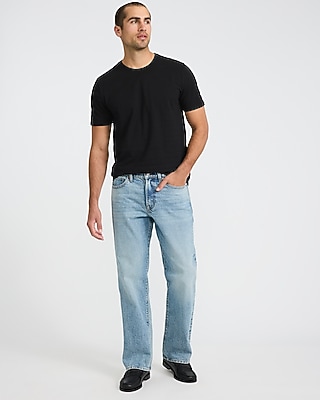 Monochromatic Textured Striped Luxe Pique Crew Neck T-Shirt