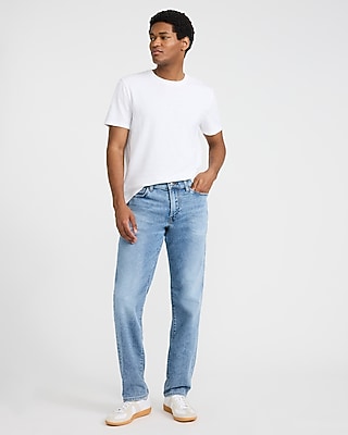 Monochromatic Textured Striped Luxe Pique Crew Neck T-Shirt