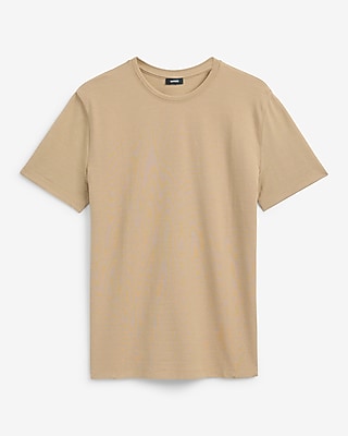 Monochromatic Textured Striped Luxe Pique Crew Neck T-Shirt - image 5