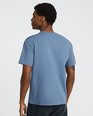 Classic Fit Crew Neck Contrast Trim T-Shirt