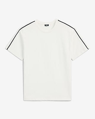 Classic Fit Crew Neck Contrast Trim T-Shirt