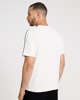 Classic Fit Crew Neck Contrast Trim T-Shirt