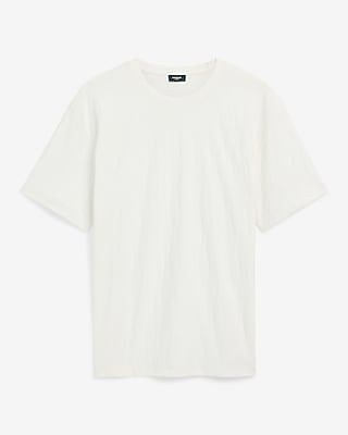 Classic Fit Textured Jacquard T-Shirt