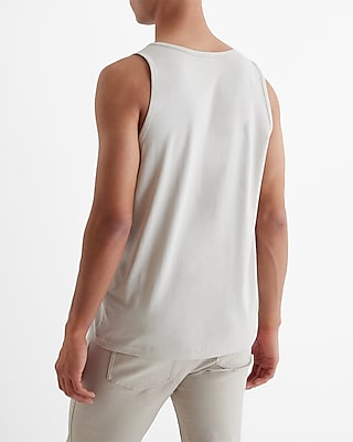 Crew Neck Perfect Pima Cotton Tank Top