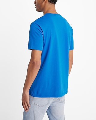 Layered Shape X Logo Graphic Perfect Pima Cotton T-Shirt