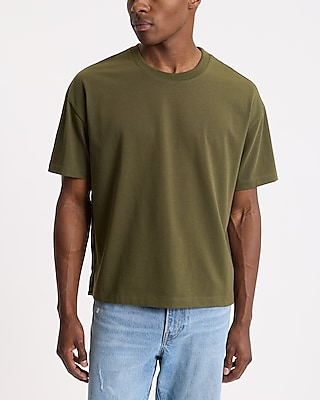 Heavyweight Cropped Loose T-Shirt