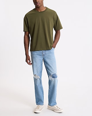 Heavyweight Cropped Loose T-Shirt