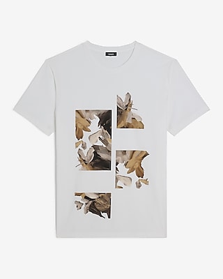 Framed Floral Graphic T-Shirt