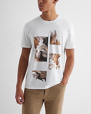 Framed Floral Graphic T-Shirt