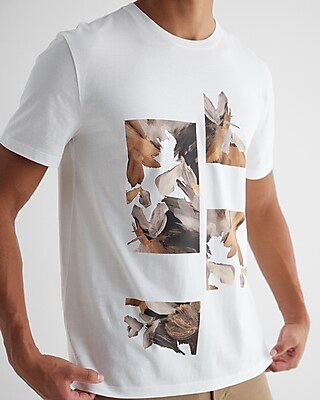 Framed Floral Graphic T-Shirt