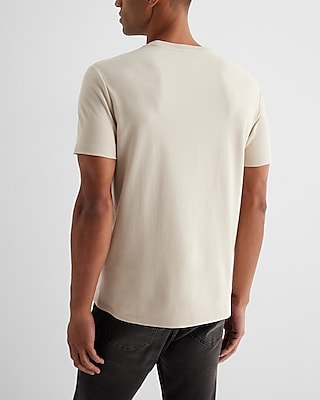 Embroidered Stem Floral Chest Graphic T-Shirt
