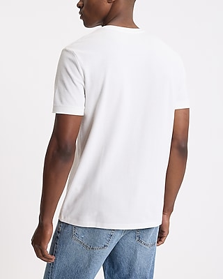 Textured Pique Short Sleeve Henley