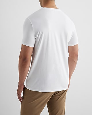 Embroidered Boxed Floral Graphic T-Shirt