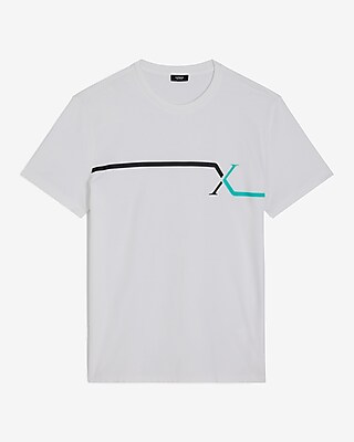 Extended X Logo Graphic Perfect Pima Cotton T-Shirt