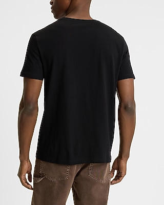 Layered X Logo Graphic Perfect Pima Cotton T-Shirt