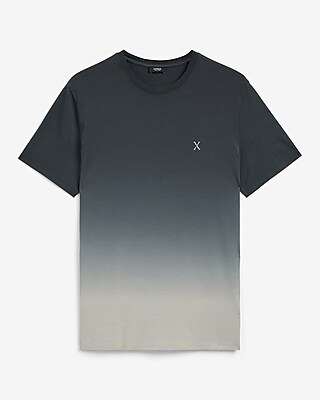 Dip Dye Mini X-Logo Perfect Pima Cotton T-Shirt
